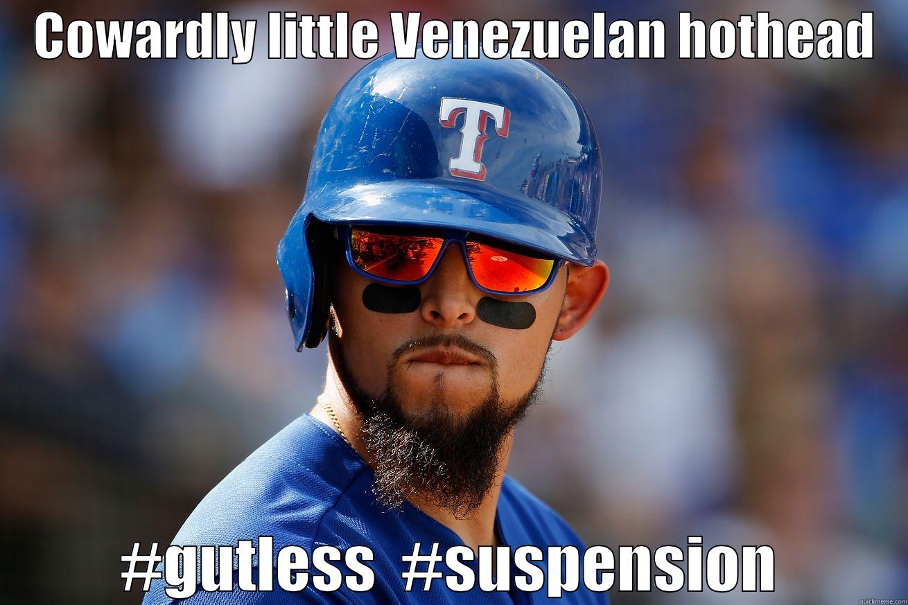    COWARDLY LITTLE VENEZUELAN HOTHEAD    #GUTLESS  #SUSPENSION Misc