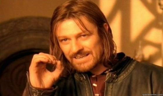    one does not simply finish a sean bean burger
