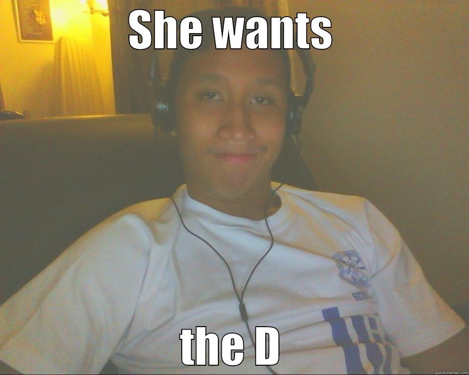 Horny Gamer - SHE WANTS THE D Misc