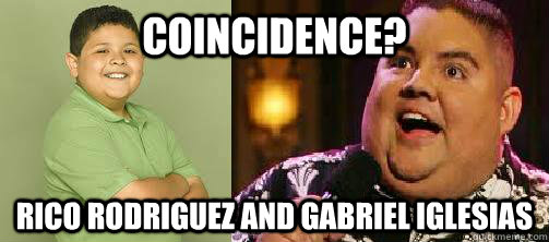Coincidence? Rico Rodriguez and Gabriel Iglesias  Coincidence