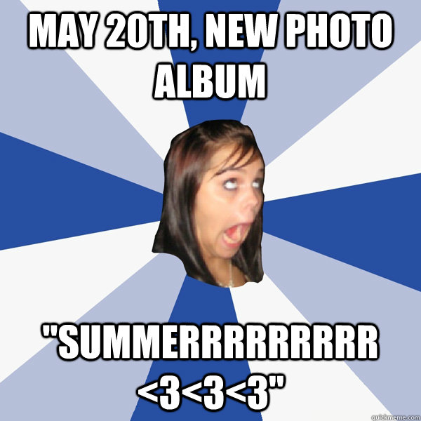 May 20th, New photo album 