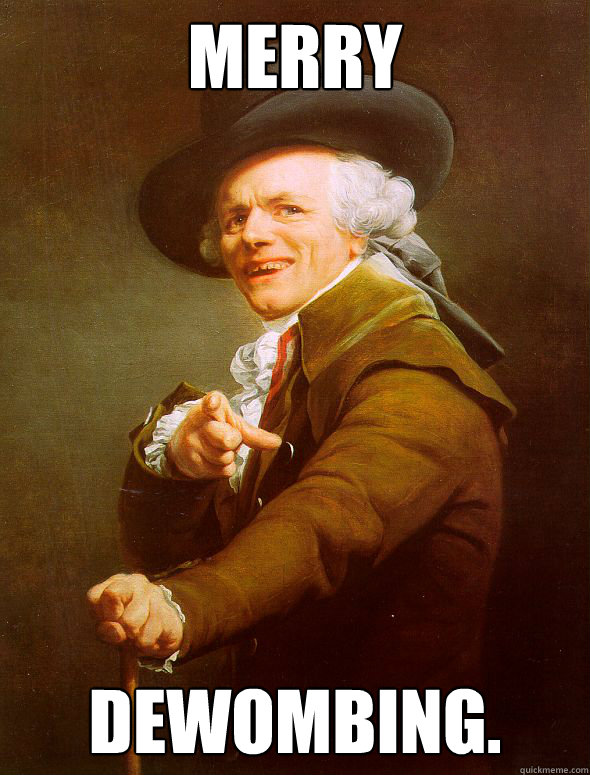 Merry Dewombing.  Joseph Ducreux