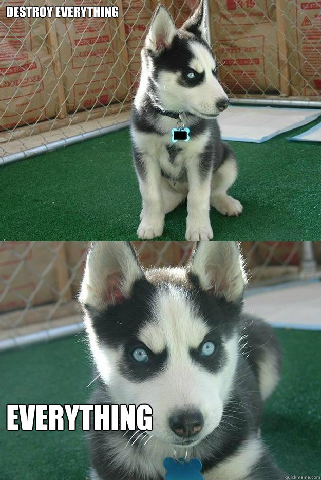 DESTroy everything everything - DESTroy everything everything  Insanity puppy