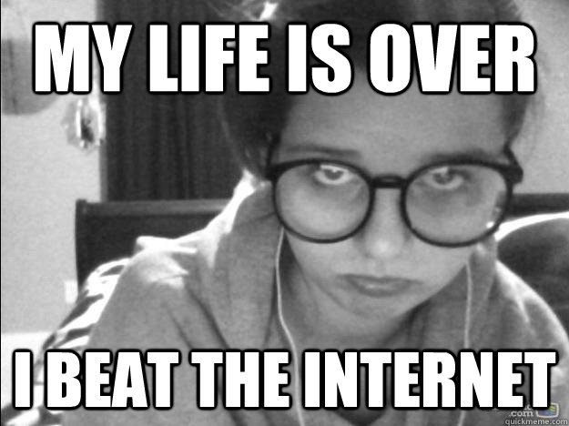 MY LIFE IS OVER I BEAT THE INTERNET - MY LIFE IS OVER I BEAT THE INTERNET  Lonely Girl Problems