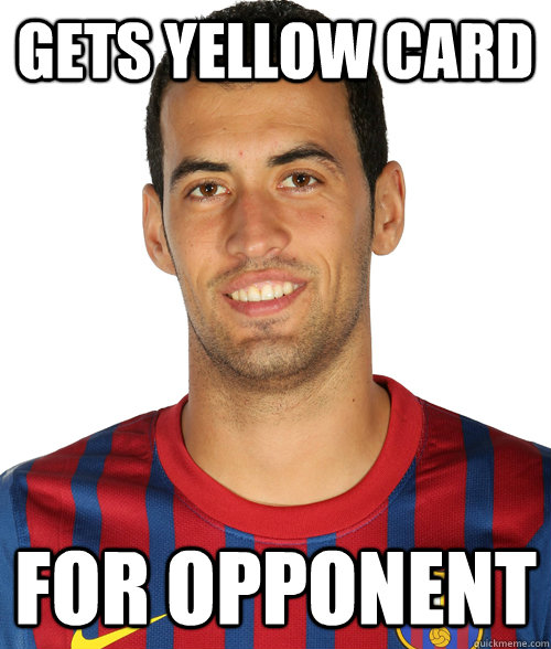 gets yellow card for opponent - gets yellow card for opponent  Cheating Footballer