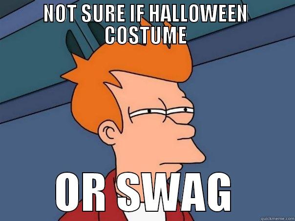 NOT SURE IF HALLOWEEN COSTUME OR SWAG Futurama Fry