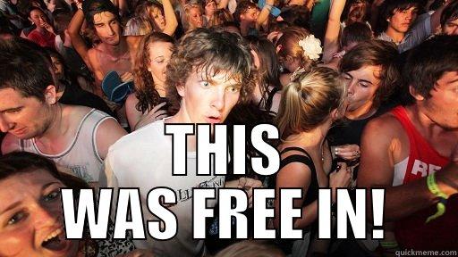  THIS WAS FREE IN! Sudden Clarity Clarence