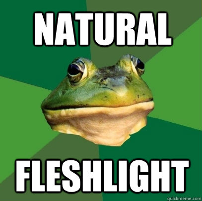 Natural fleshlight  Foul Bachelor Frog