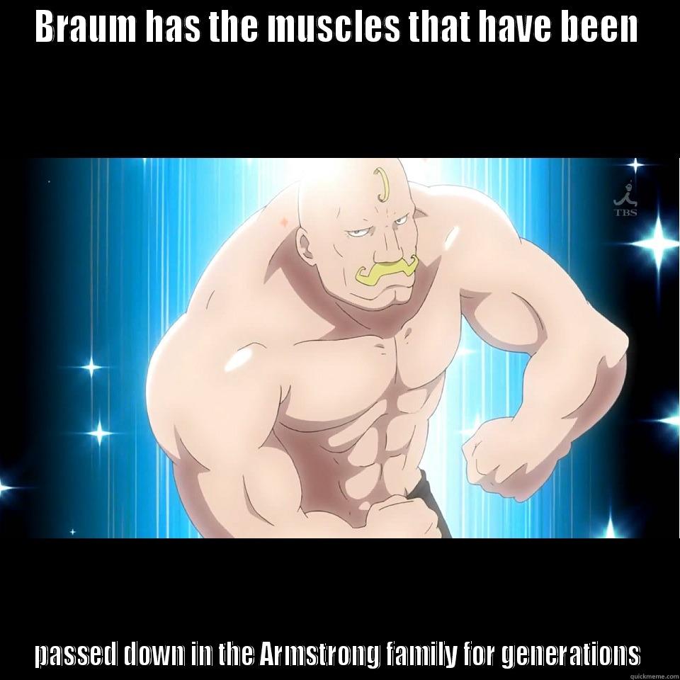 Major ArmBraum - BRAUM HAS THE MUSCLES THAT HAVE BEEN PASSED DOWN IN THE ARMSTRONG FAMILY FOR GENERATIONS Misc