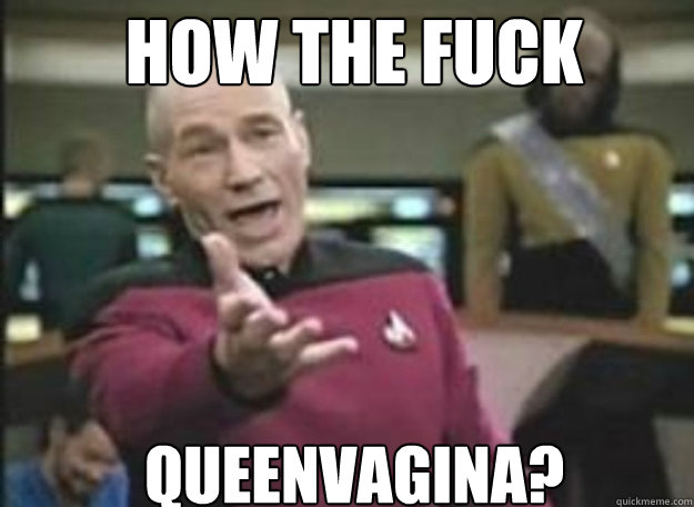 How the fuck queenvagina?  how the fuck