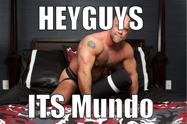 HEYGUYS ITS MUNDO Gorilla Man