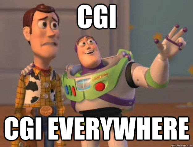 cgi cgi everywhere  Toy Story