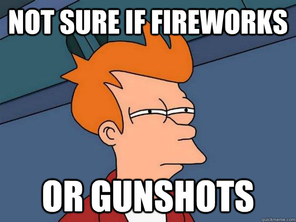 Not sure if fireworks Or gunshots - Not sure if fireworks Or gunshots  Misc