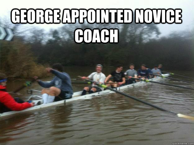 George appointed novice coach  