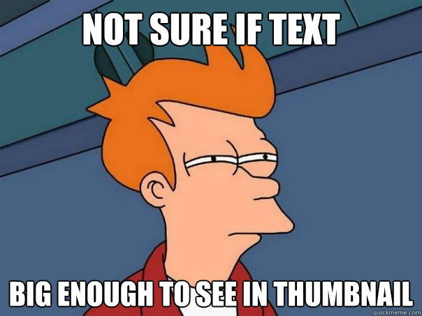 Not sure if text  big enough to see in thumbnail  Futurama Fry