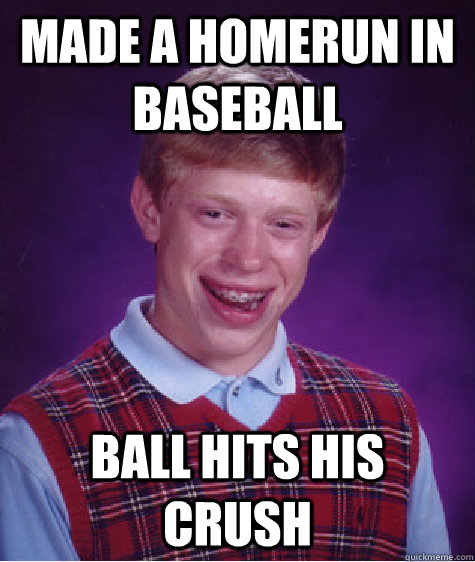 Made a homerun in baseball ball hits his crush - Made a homerun in baseball ball hits his crush  Misc