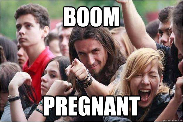boom pregnant  