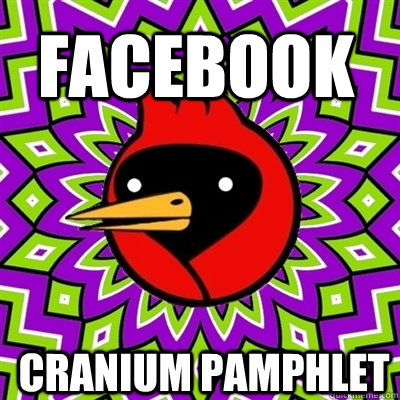 Facebook Cranium pamphlet  Omsk