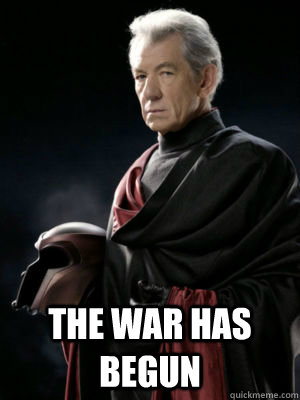  The war has begun  Ominous Magneto