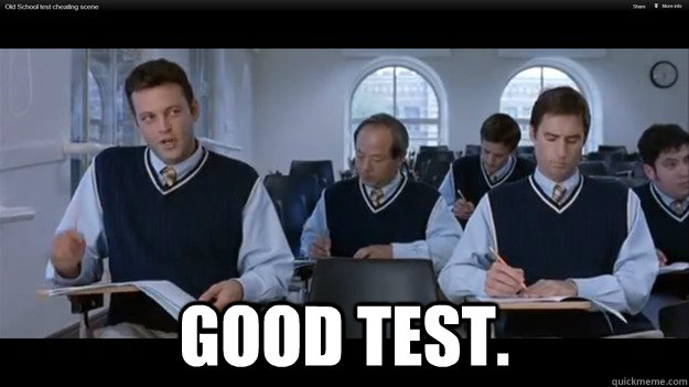  Good test. -  Good test.  Misc