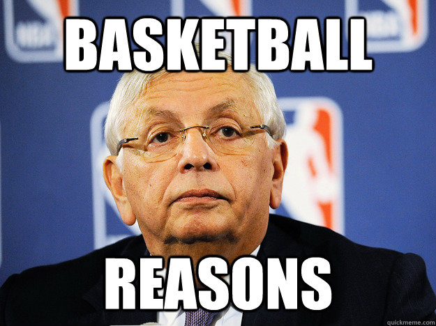 Basketball Reasons - Basketball Reasons  David Stern Vetos