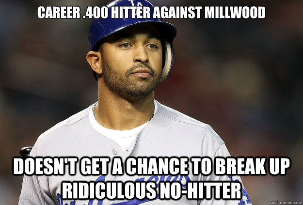 Career .400 hitter against Millwood doesn't get a chance to break up ridiculous no-hitter - Career .400 hitter against Millwood doesn't get a chance to break up ridiculous no-hitter  Misc