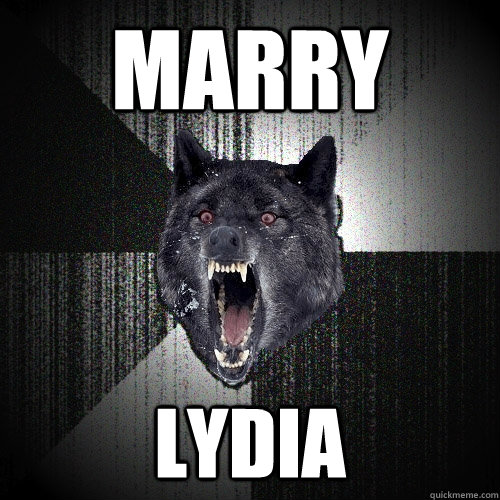 Marry Lydia  Insanity Wolf