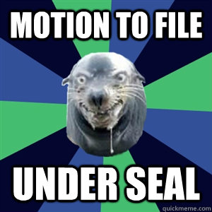 Motion to file UNDER SEAL  