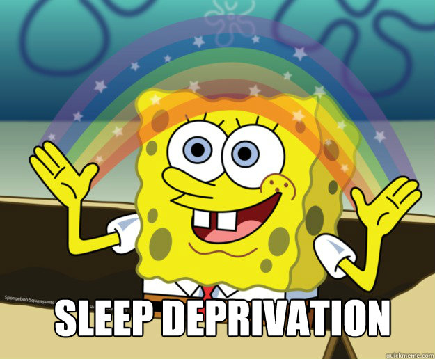 sleep deprivation  - sleep deprivation   Spongebob Imagination