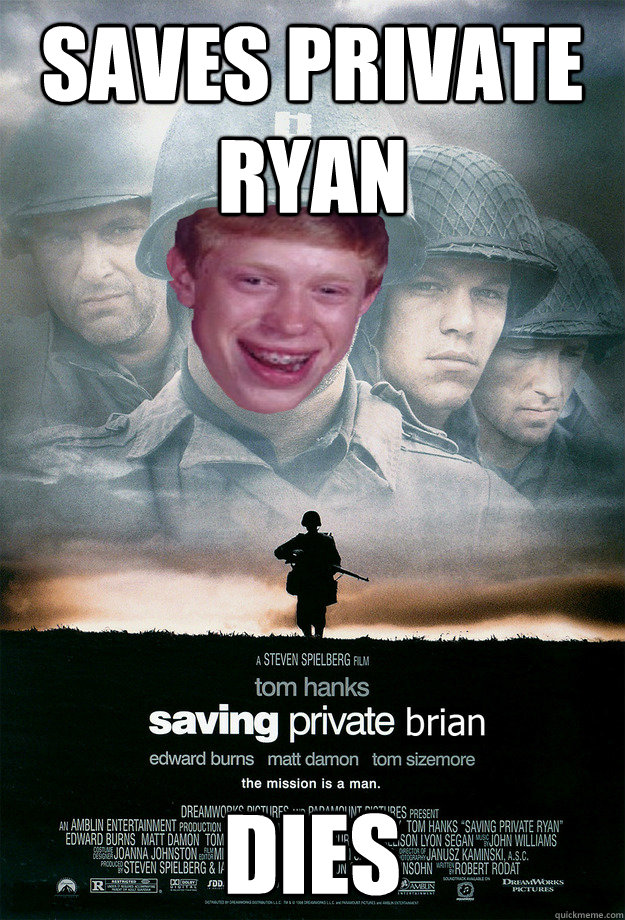 saves private ryan dies  Saving Private Brian