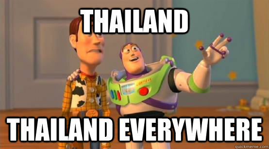 Thailand thailand everywhere  Buzz Glitter