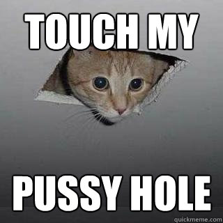 Touch my Pussy hole  