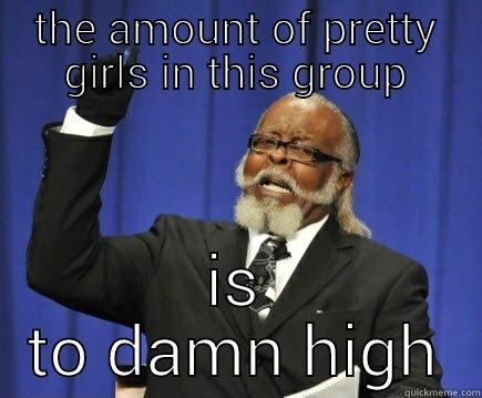 pretty girls - THE AMOUNT OF PRETTY GIRLS IN THIS GROUP IS TO DAMN HIGH Too Damn High