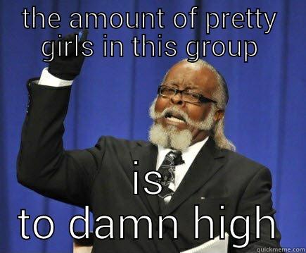 THE AMOUNT OF PRETTY GIRLS IN THIS GROUP IS TO DAMN HIGH Too Damn High