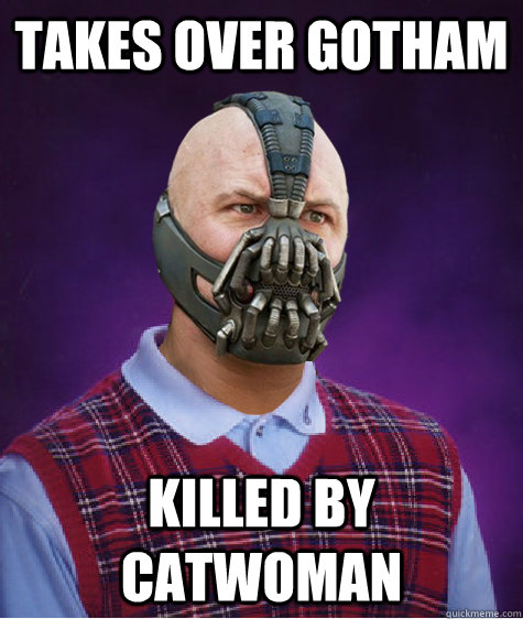 Takes over Gotham Killed by Catwoman  