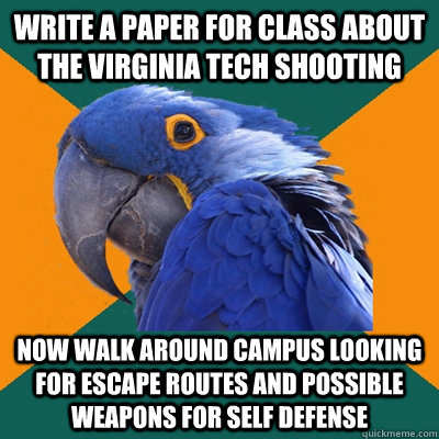 essay on virginia tech shooting