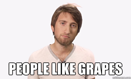  people like grapes -  people like grapes  Misc