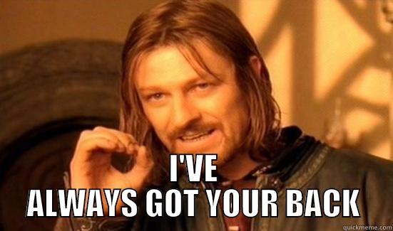  I'VE ALWAYS GOT YOUR BACK Boromir