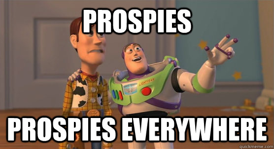 Prospies prospies everywhere  Toy Story Everywhere