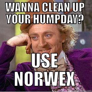 WANNA CLEAN UP YOUR HUMPDAY? USE NORWEX Condescending Wonka