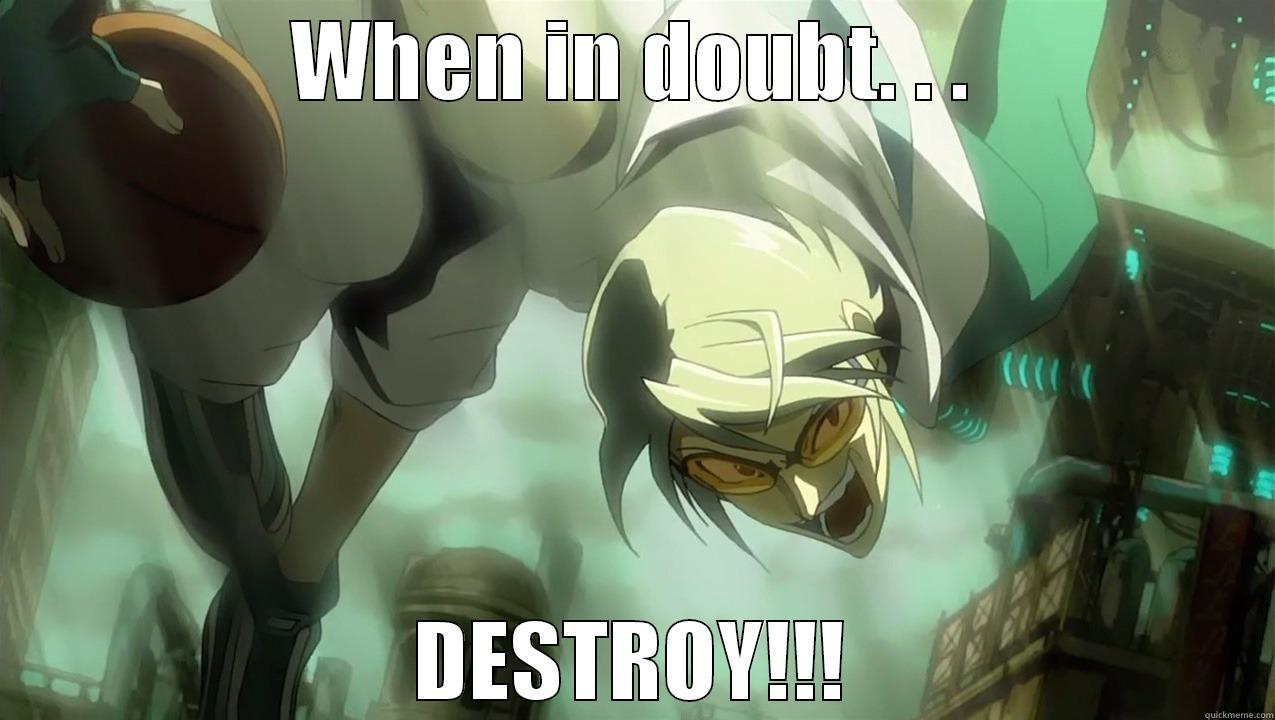 Frozen Inferno - WHEN IN DOUBT. . . DESTROY!!! Misc