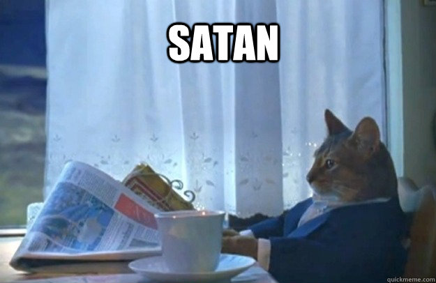 satan  Sophisticated Cat