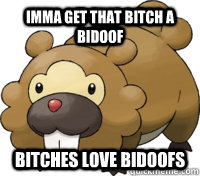 Imma Get that bitch a Bidoof Bitches love bidoofs  