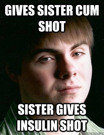 gives sister cum shot sister gives insulin shot - gives sister cum shot sister gives insulin shot  Diabetic Devin
