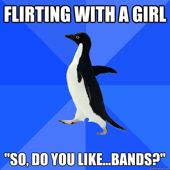 Flirting with a girl 