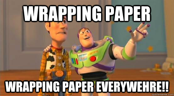 Wrapping Paper Wrapping Paper Everywehre!! - Wrapping Paper Wrapping Paper Everywehre!!  Buzz Glitter