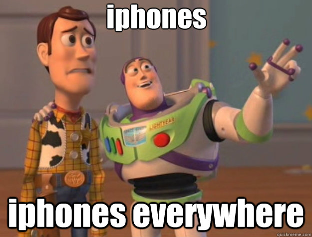 iphones iphones everywhere  Toy Story
