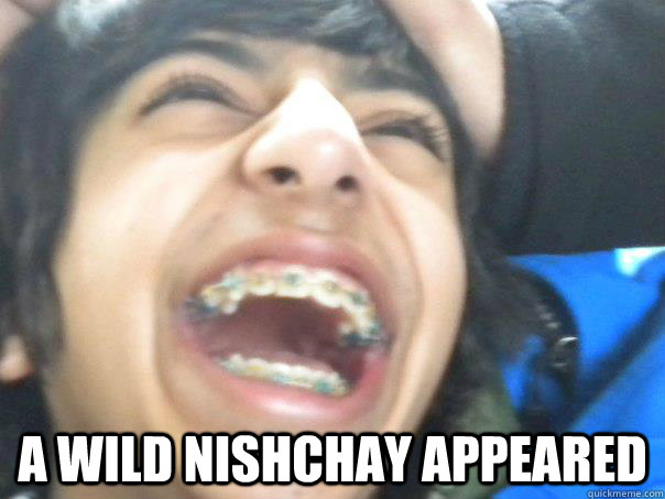  A wild NISHCHAY appeared  Noob
