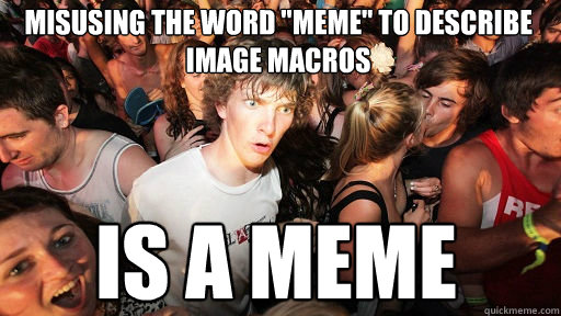 Misusing the word 
