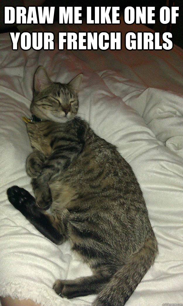 Draw me like one of your french girls  - Draw me like one of your french girls   draw m